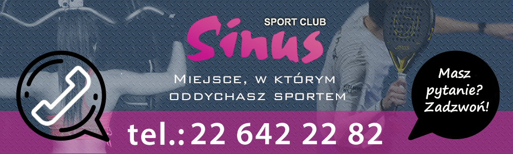 Squash w Sinus Sport Club Warszawa